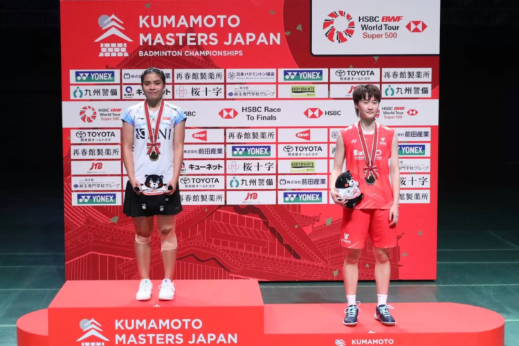 Hasil Final Kumamoto Masters 2023 Gregoria Juara China Gagal Sapu Bersih