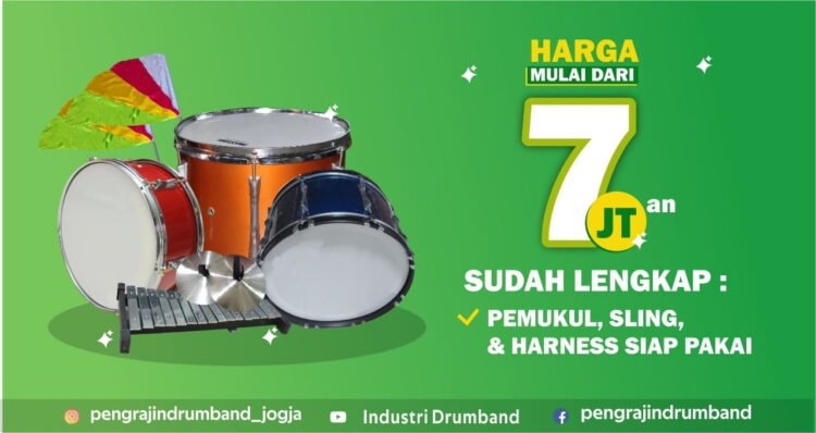 PDDrumband: Tempat Terpercaya untuk Beli Alat Drumband Berkualitas untuk TK, SD, SMP, dan SMA