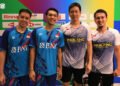 Fajar/Rian dan Ahsan/Hendra di Babak 32 Besar Kejuaraan Dunia (Foto: PBSI)