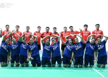 Skuad Final Tim Indonesia di Kejuaraan Dunia BWF World Championships 2022 (Sumber: PBSI)