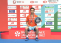 Kenta Nishimoto Juara Japan Open 2022 (Foto: BWF)