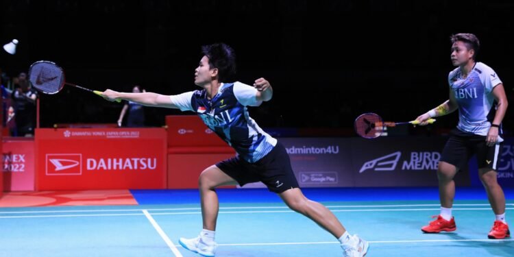 Apri/Fadia Terhenti di Perempat Final Japan Open 2022 (Foto: PBSI)