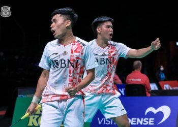 Leo/Daniel di Denmark Open 2022 (Foto: PBSI)