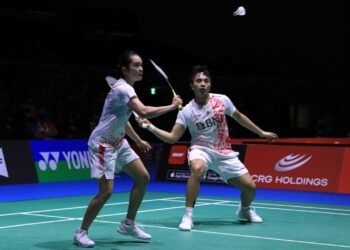 Zachariah Josiahno Sumanti/Hediana Julimarbela (Foto: PBSI)