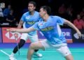 Ahsan/Hendra di Denmark Open 2022 (Foto: PBSI)