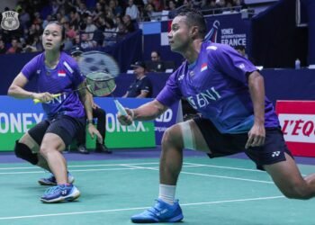 Rehan/Lisa di French Open 2022 (Foto: PBSI)