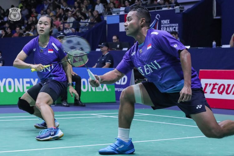 Rehan/Lisa di French Open 2022 (Foto: PBSI)