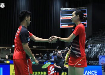 Dejan/Gloria di Australian Open 2022 (Foto: PBSI)