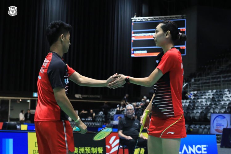 Dejan/Gloria di Australian Open 2022 (Foto: PBSI)