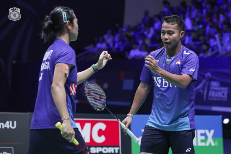 Rehan/Lisa di Hylo Open 2022 (Foto: PBSI)