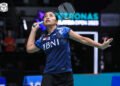 Gregoria Mariska Tunjung di Malaysia Open 2023 (Foto: PBSI)