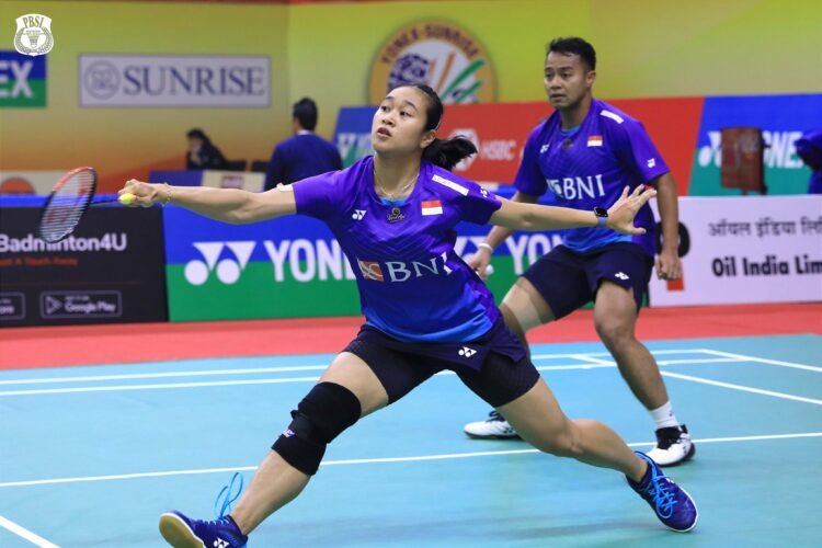 Rehan/Lisa di babak 32 besar India Open 2023 (Foto: PBSI)