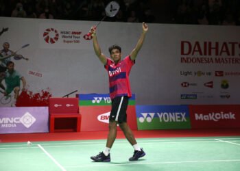 Chico berhasil mengalahkan Loh Kean Yew di 16 Besar Indonesia Masters 2023 (Foto: PBSI)