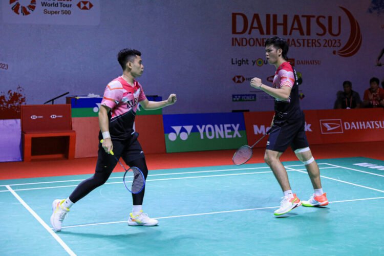 Leo/Daniel lolos ke Semifinal Indonesia Masters 2023 (Foto: PBSI)