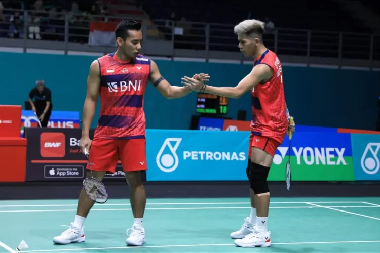 Pram/Yere di Babak Perempat Final Thailand Masters 2023 (Foto: PBSI)