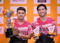 Leo/Daniel juara Thailand Masters 2023 (Foto: badmintonthaitoday)