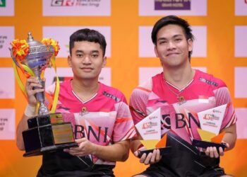 Leo/Daniel juara Thailand Masters 2023 (Foto: badmintonthaitoday)