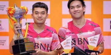 Leo/Daniel juara Thailand Masters 2023 (Foto: badmintonthaitoday)