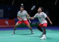 Leo/Daniel di 32 Besar All England 2023 (Foto: PBSI)