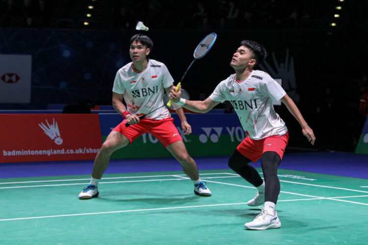 Leo/Daniel di 32 Besar All England 2023 (Foto: PBSI)