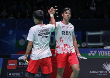 Leo/Daniel terhenti di babak 32 Besar Swiss Open 2023 (Foto: PBSI)