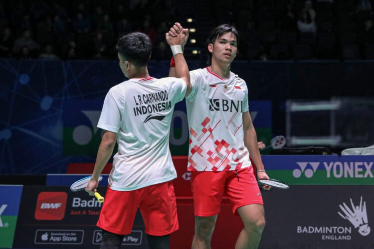 Leo/Daniel terhenti di babak 32 Besar Swiss Open 2023 (Foto: PBSI)