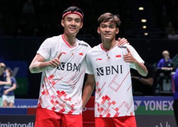 Bagas/Fikri di Spain Masters 2023 (Foto: PBSI)