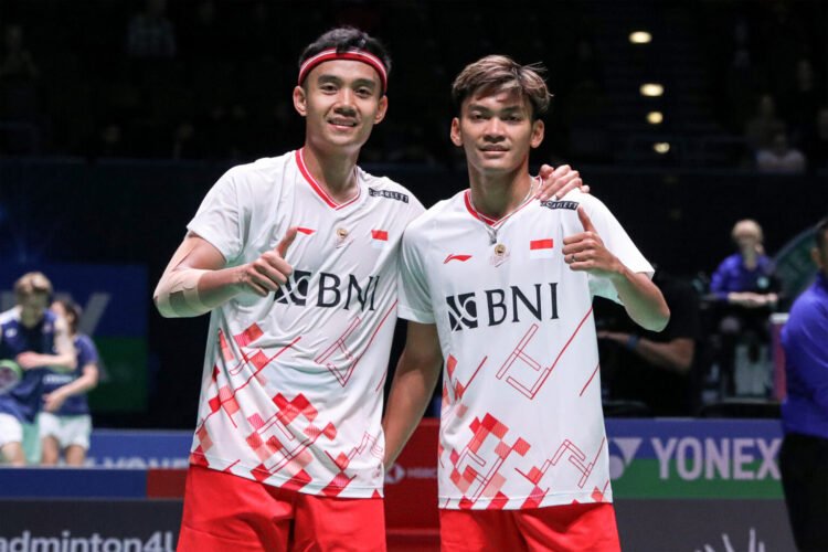 Bagas/Fikri di Spain Masters 2023 (Foto: PBSI)