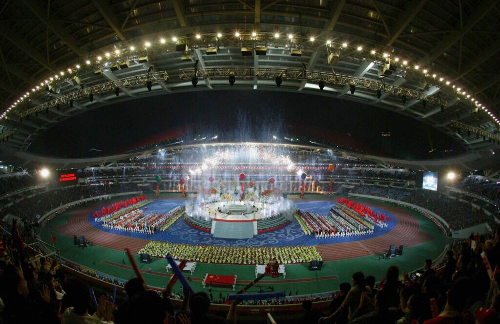 Stadion bulu tangkis Nanjing Olympic Sports Center Gymnasium