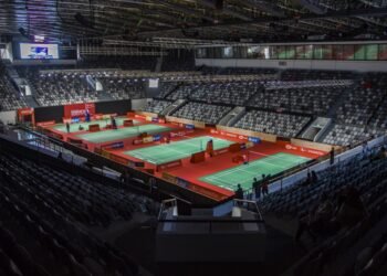Stadion Bulu Tangkis Terbaik di Dunia (Foto: medcom.id)