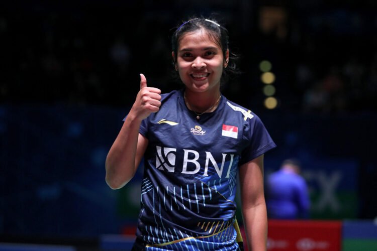 Gregoria di Semifinal Spain Masters 2023 (Foto: PBSI)
