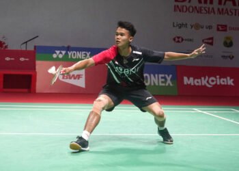 Christian Adinata di Orleans Masters 2023 (Foto: PBSI)