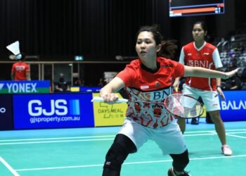 Lanny/Ribka di Orleans Masters 2023 (Foto: PBSI)