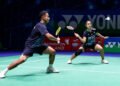 Rehan/Lisa di Semifinal Orleans Masters 2023 (Foto: PBSI)