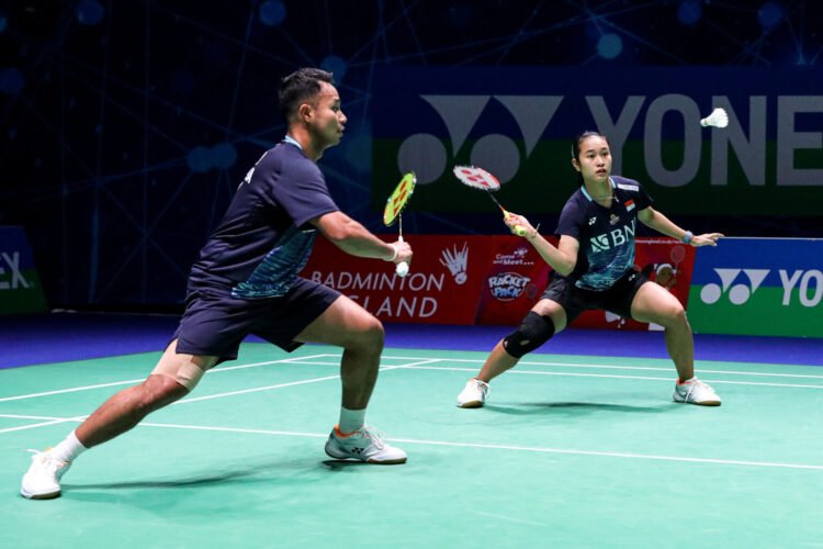 Rehan/Lisa di Semifinal Orleans Masters 2023 (Foto: PBSI)