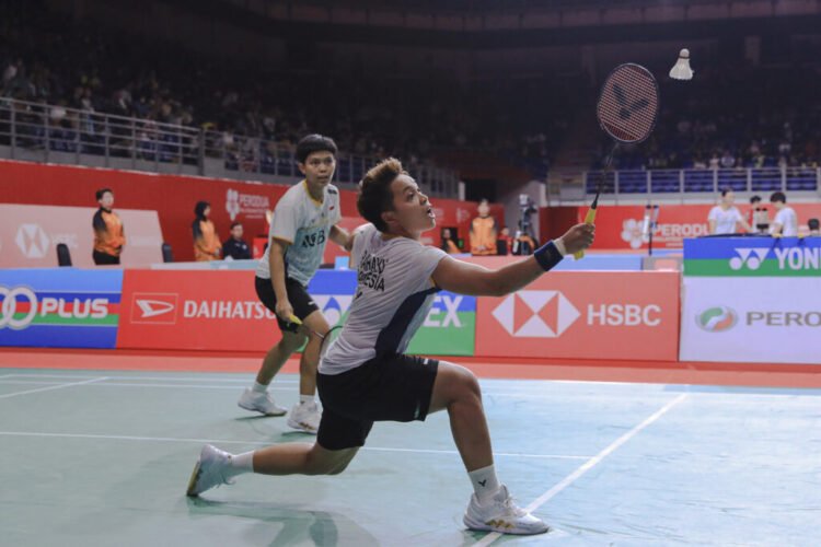 Apri/Fadia di Babak Perempat Final Malaysia Masters 2023 (Foto: PBSI)