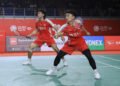 Leo/Daniel di Semifinal Malaysia Masters 2023 (Foto: PBSI)
