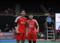 Leo/Daniel di Singapore Open 2023 (Foto: PBSI)