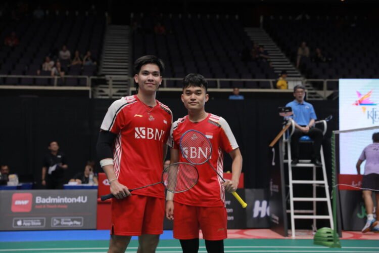 Leo/Daniel di Singapore Open 2023 (Foto: PBSI)