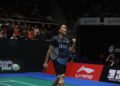 Anthony Sinisuka Ginting di Semifinal Singapore Open 2023 (Foto: PBSI)