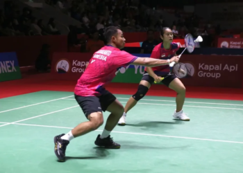 Rehan/Lisa di Taipei Open 2023 (Foto: PBSI)