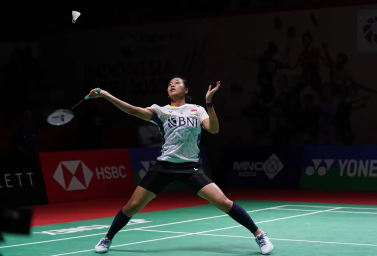 Putri Kusuma Wardani di Taipei Open 2023 (Foto: PBSI)