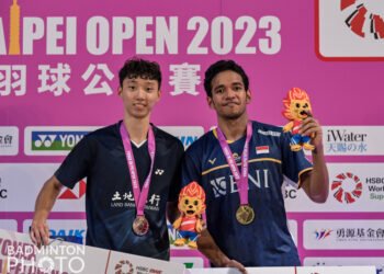 Chico di Podium Taipei Open 2023 (Foto: BadmintonPhoto)