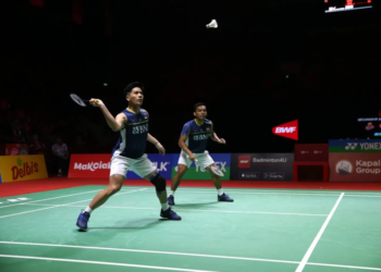 Pram/Yere di Indonesia Open 2023 (Foto: PBSI)