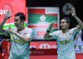 Ahsan/Hendra di Babak 16 Besar Japan Open 2023 (Foto: PBSI)