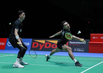 Fajar/Rian di Babak Perempat Final Japan Open 2023 (Foto: PBSI)