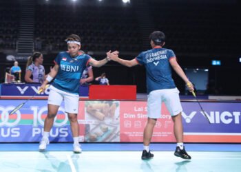 Apri/Fadia di Babak 32 Besar Australian Open 2023 (Foto: PBSI)