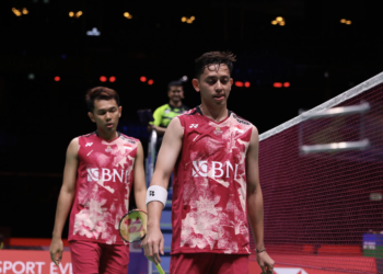 Fajar/Rian di Babak 32 Besar BWF World Championships 2023 (Foto: PBSI)