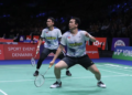 Ahsan/Hendra di Babak Perempat Final BWF World Championships 2023 (Foto: PBSI)