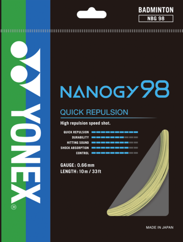 yonex nanogy 98 - senar badminton terbaik